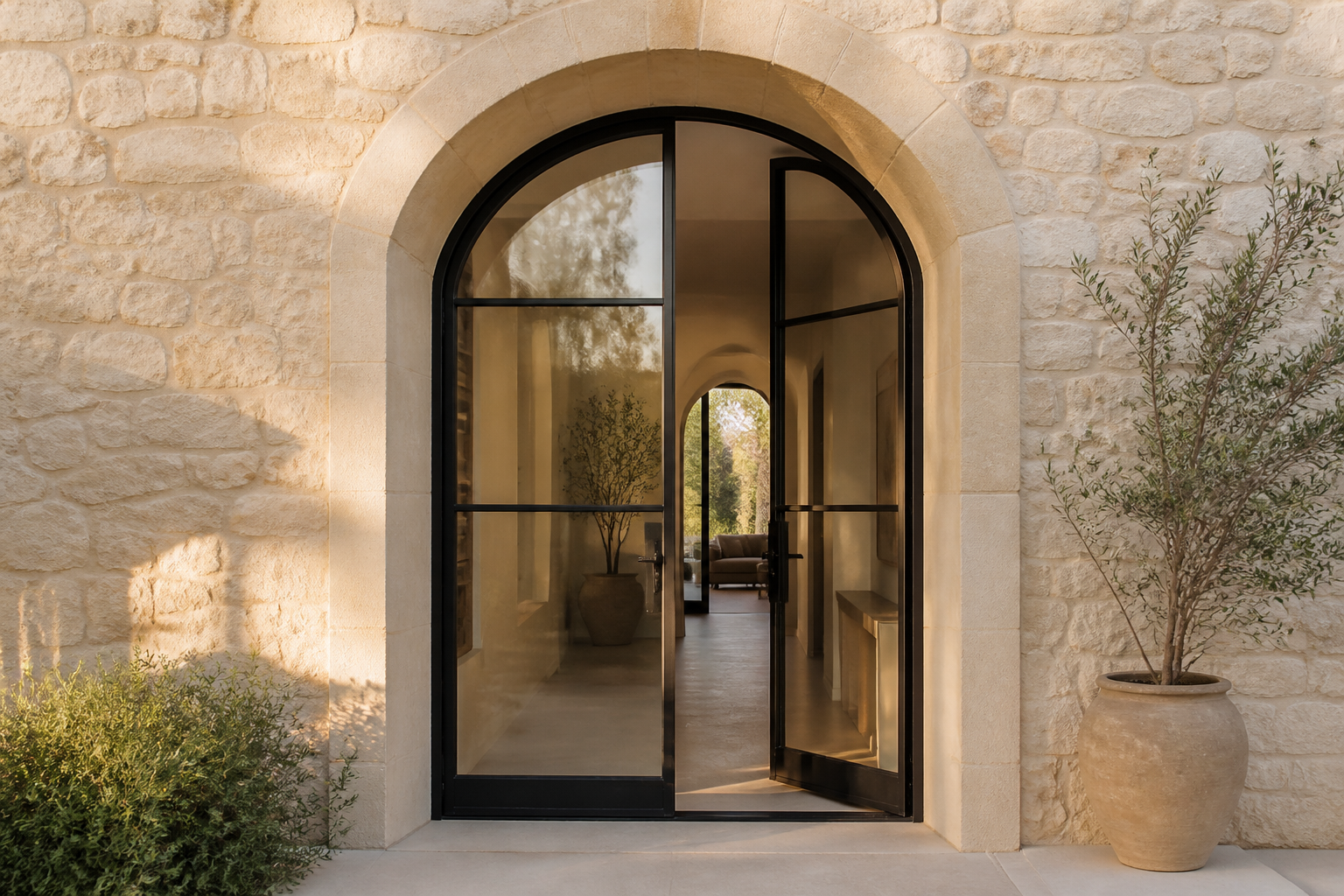 VLX 100 Arched / Custom Door in Torrance, CA | Hale Windows Torrance - detail 3
