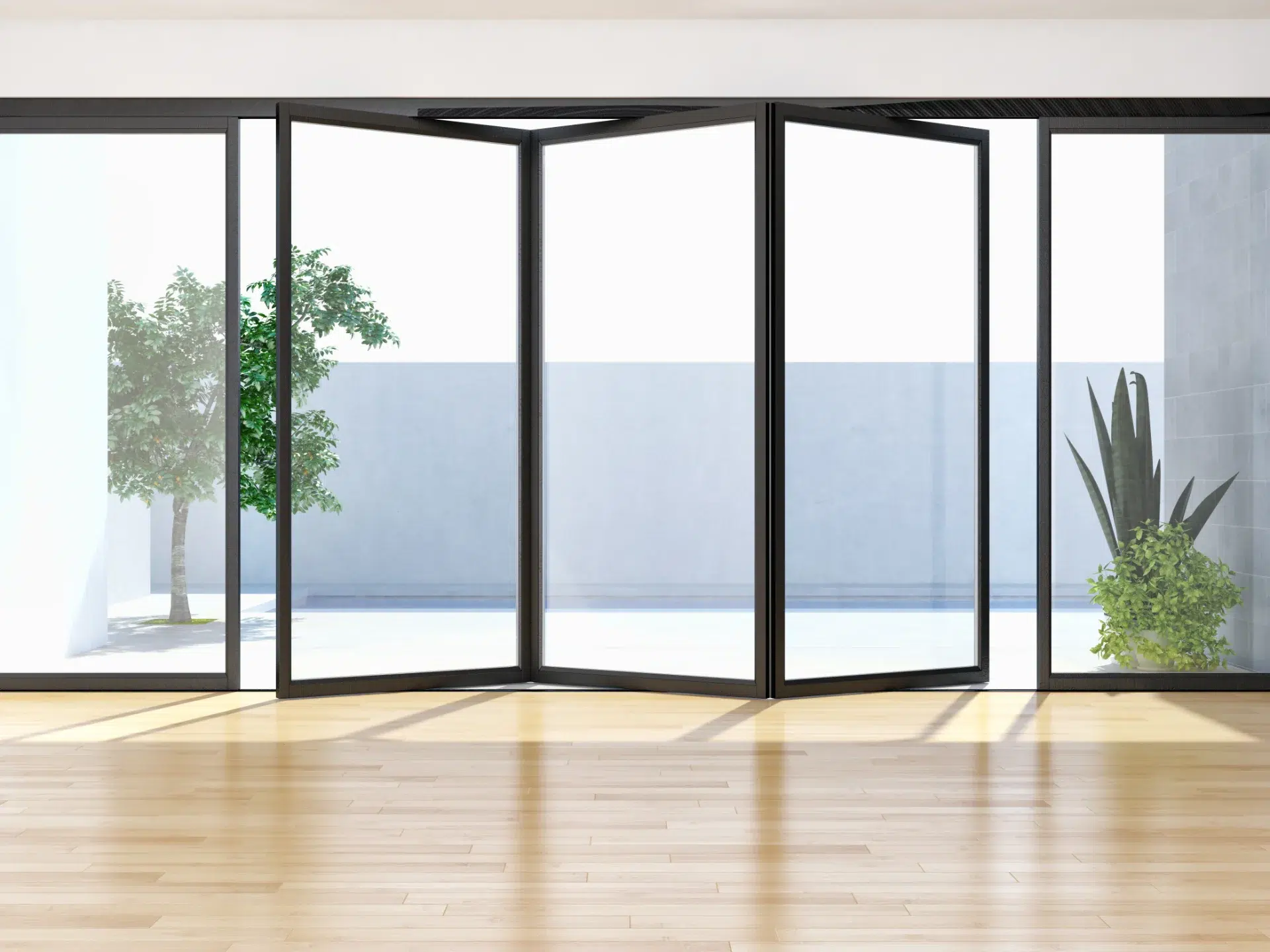 VLX 100 Bifold / Folding Door in Torrance, CA | Hale Windows Torrance - detail 1
