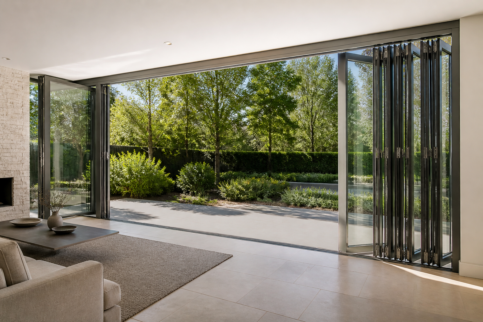 VLX 100 Bifold / Folding Door in Torrance, CA | Hale Windows Torrance - detail 4