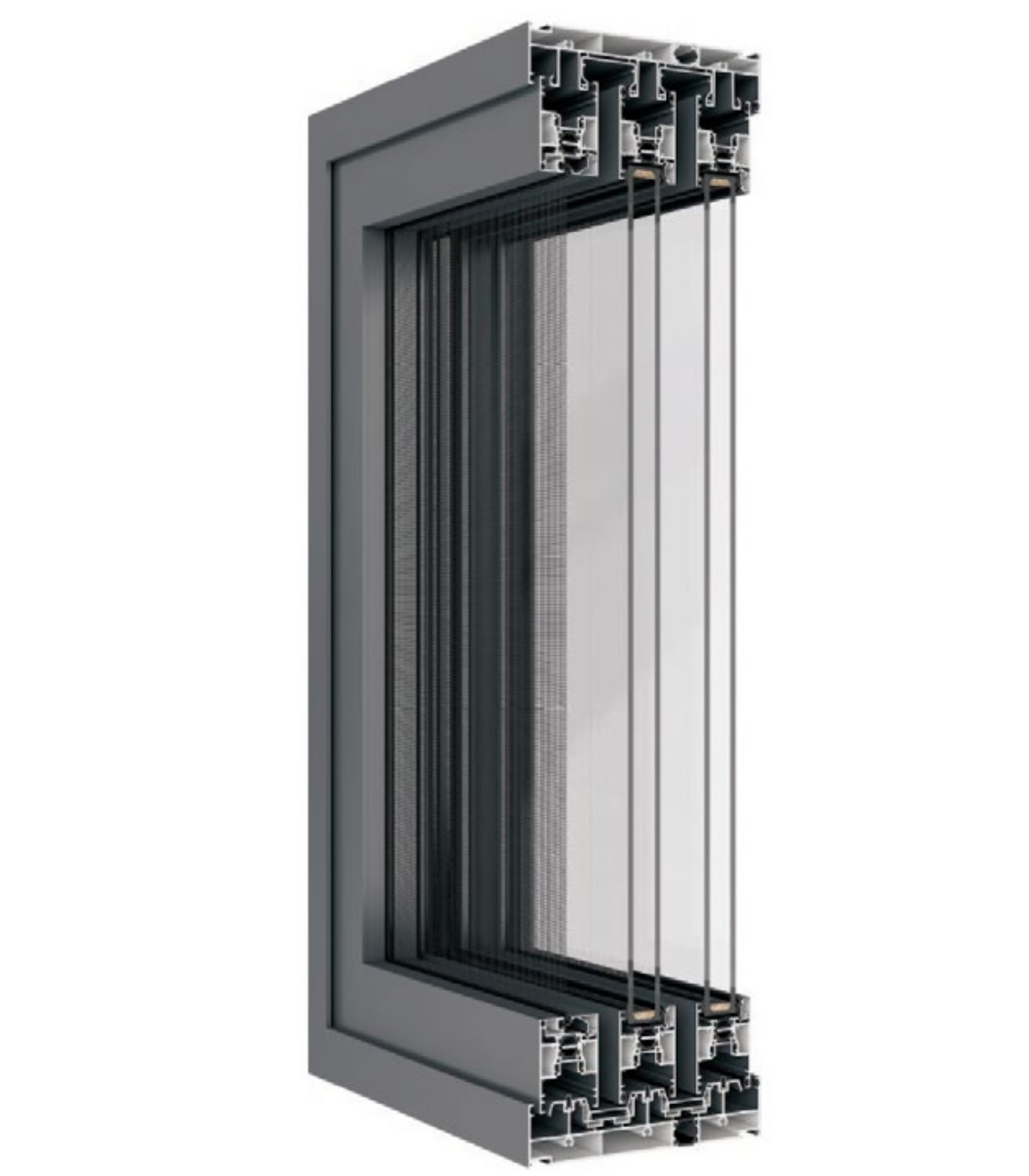 VLX 150 Heavy-Duty Sliding Door in Torrance, CA | Hale Windows Torrance - detail 2
