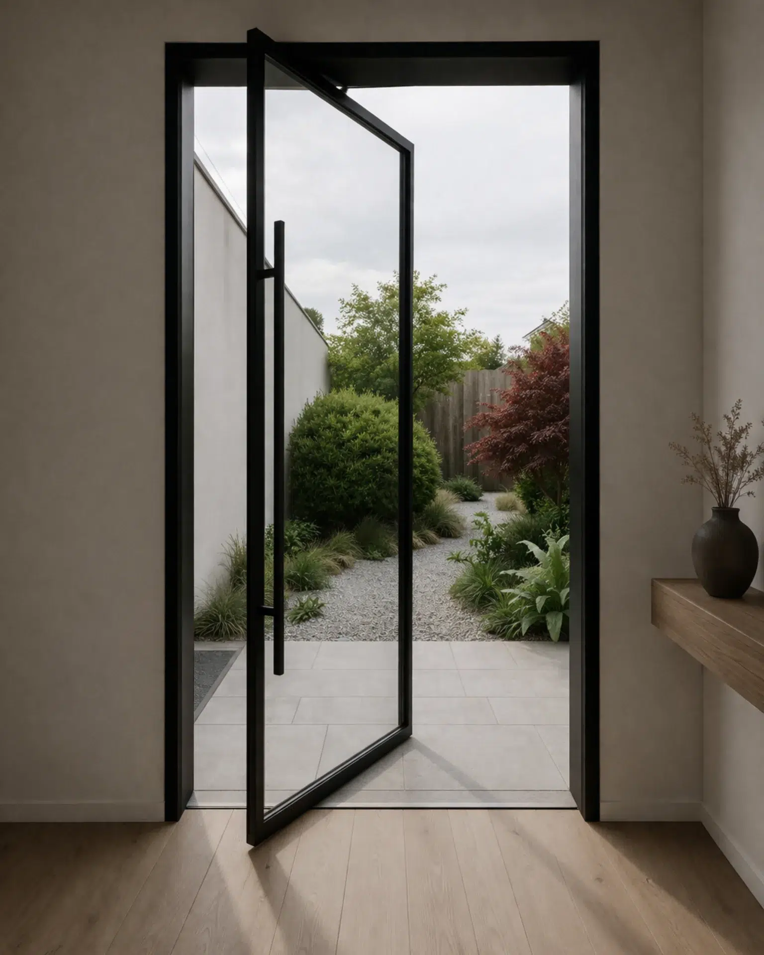 VLX 100 Pivot Door in Torrance, CA | Hale Windows Torrance - detail 1